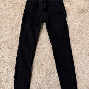 Old Navy Black Rockstar Super Skinny Jeans